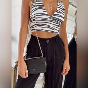 Peta & Jain Leona Black Purse Princess Polly